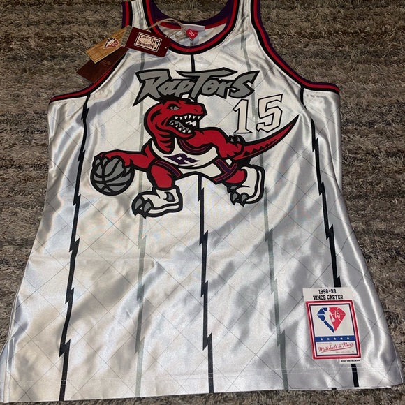 Mitchell and ness Vince Carter 75th anniversary jersey size large In Men’s - Picture 1 of 3